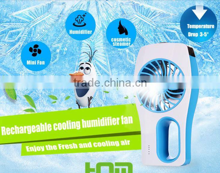 Sunmmer cooling fans water mist fan mist fan outdoor mist fan portable in hand