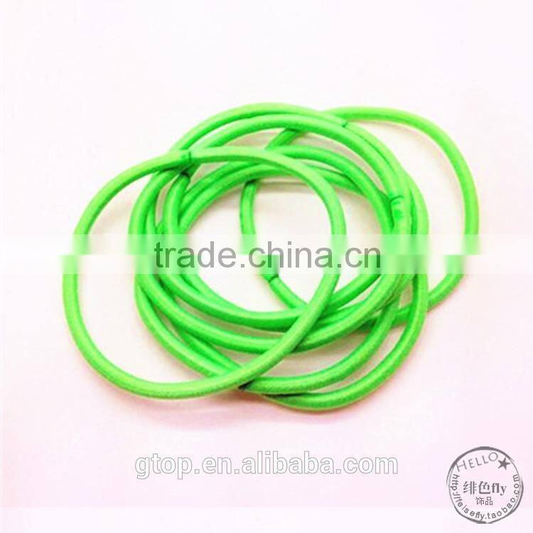 Wholesale rubber elastic hair circle cheap good quality R-0023