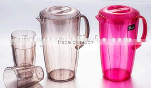 glass beverage bottles with cup set wholesale