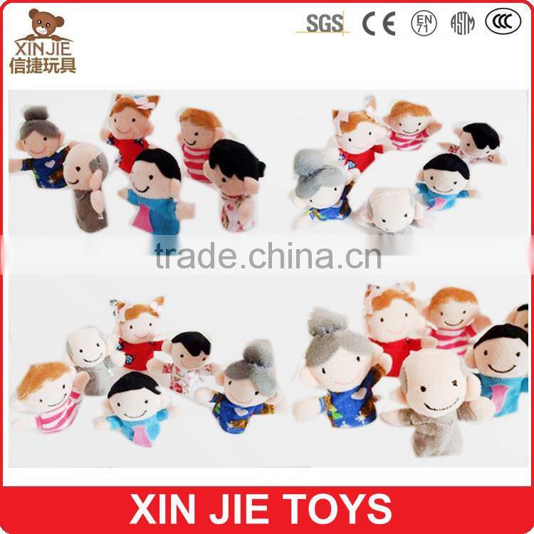 cute animal finger puppet good quality zodiac finger puppet