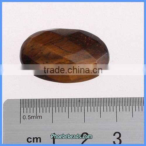 Wholesale High Quality Tiger Eye Faceted Gemstone Cabochons GC-T003
