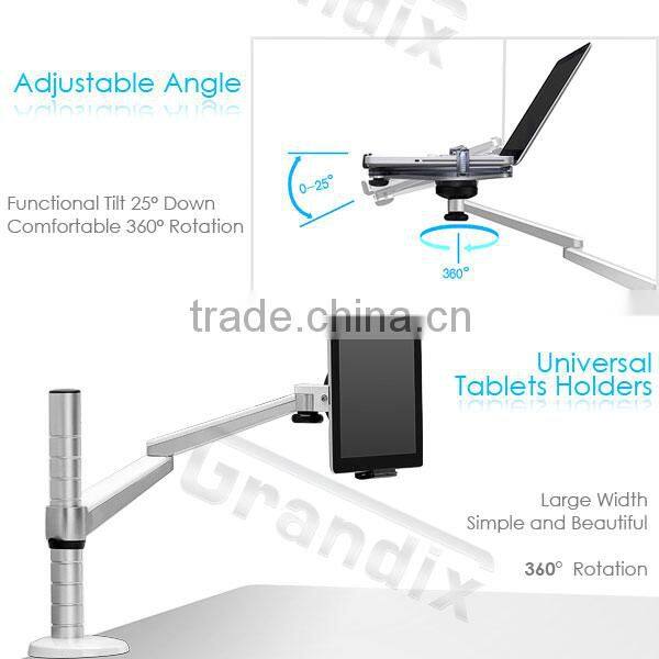 Aluminum table /bed /office /bank Lapton Stand