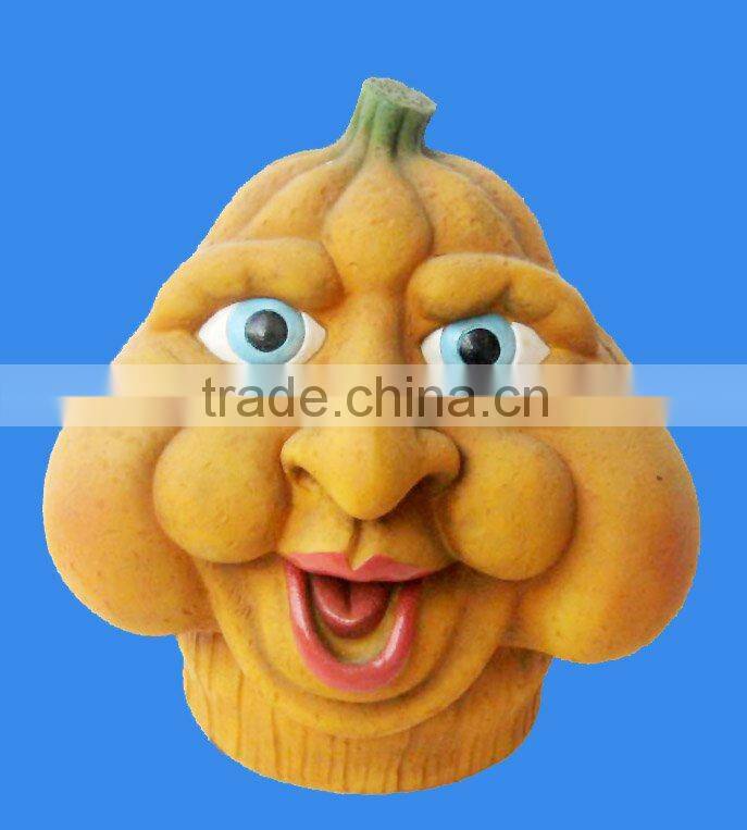 Polyresin pumkin Statue Decoration Craft