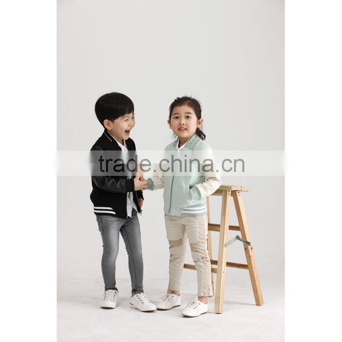 High Quality Latest Children Coat With Zipper Cotton Autumn Coats and Jackets