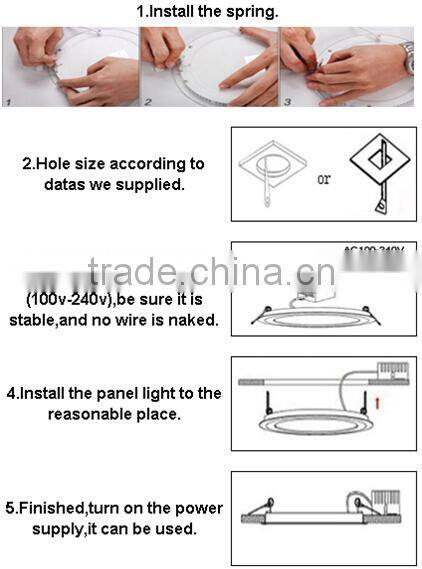 square led 2835 ceiling light with uniform bright