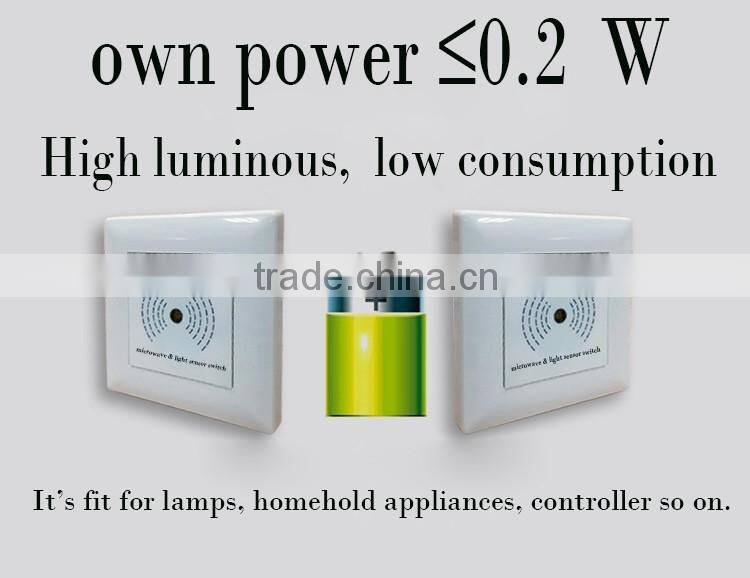 radar sensor 86 wall switch 170w supermarket lighting ac85-265v green products update