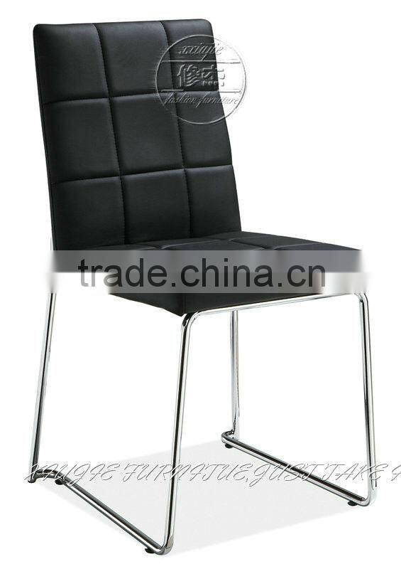 Z629 White PU Leather Dining Chairs China Leather Dining Suites