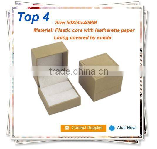 015 China Supplier Custom Cardboard Paper Jewelry Cheap Ring Box