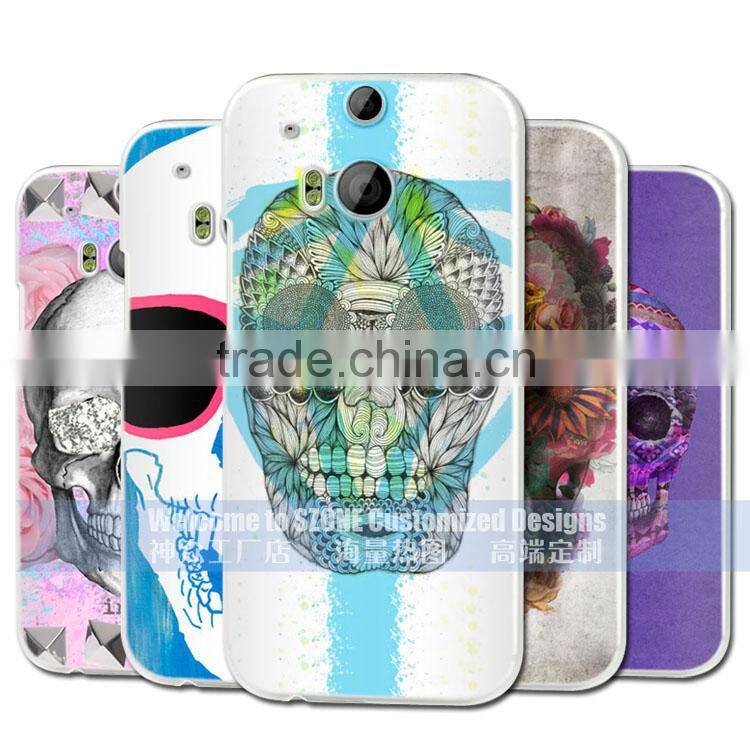 For HTC ONE M8 customized cases