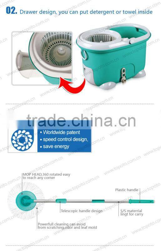 Microfiber Spin Mop no Pedal Twist Mop Spin Mop