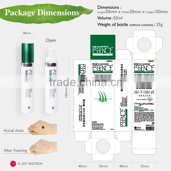 Human hair care products black crystal ingredient essence