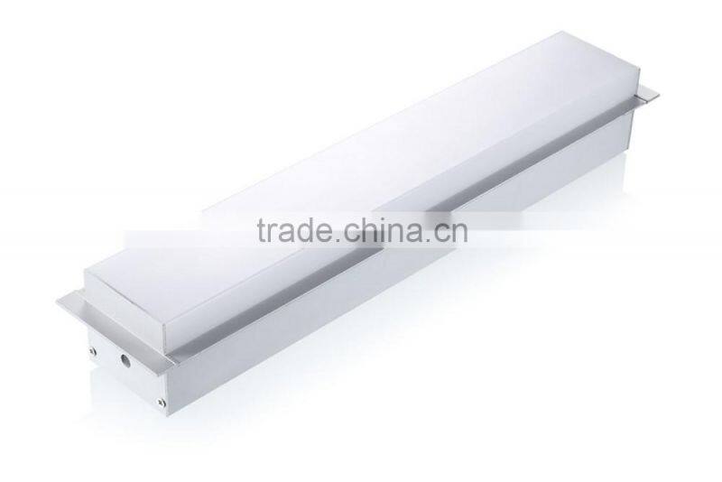 recessed Linear light 130lm/w Samsung 5630/ Epistar 2835 6000k/3000k/4500k/5000k