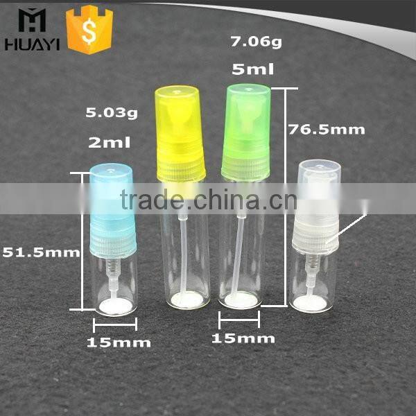 roll on perfume bottle glass 3ml