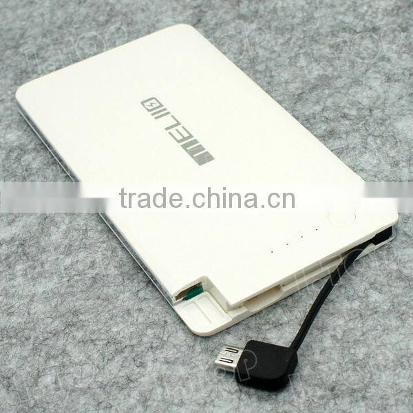 Factory price credit card portable power bank cherger external battery OEM