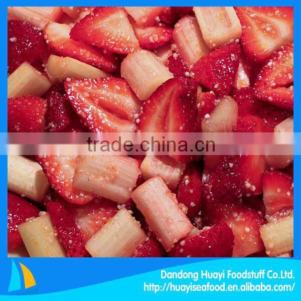 frozen fresh strawberry dices kinds of size on sale