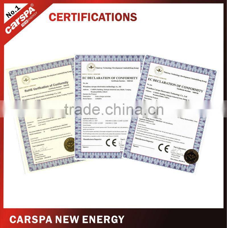 CD series 20A solar panel 12v 24v charger controllers (CD12/24-20)