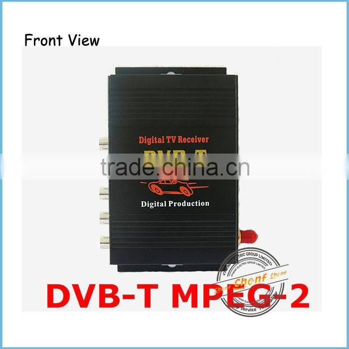 2014 Cheaper HD Mobile Car DVB-T Antenna MPEG-4 Digital TV Receiver Turner