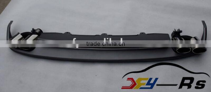 XFY S6 REAR DIFFUSER WITH TAIL PIPE FOR AUDI