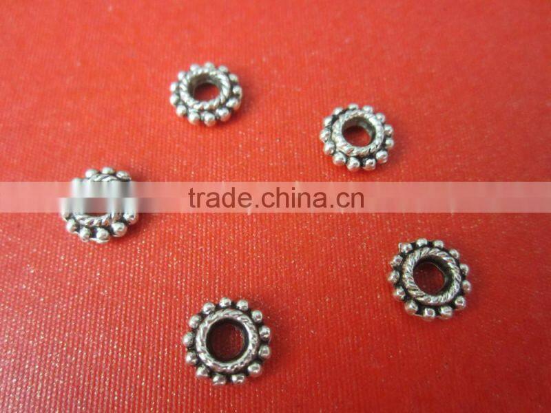 Flower Shape Small Metal Beads For Jewelry Making