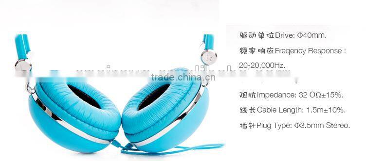 Blue Super Bass Headphone