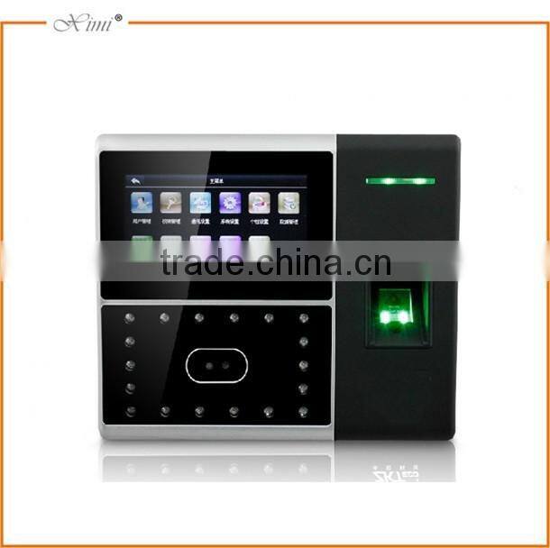 1500 face user optional wifi gors TCP/IP 4.3inch TFT color screen face & fingerprint time attendance access controller