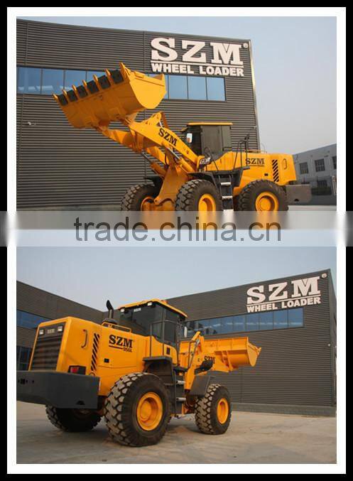 CE Approved 3m3 Bucket Capacity Big force Hydraulic zf50 5Ton Wheel Loader