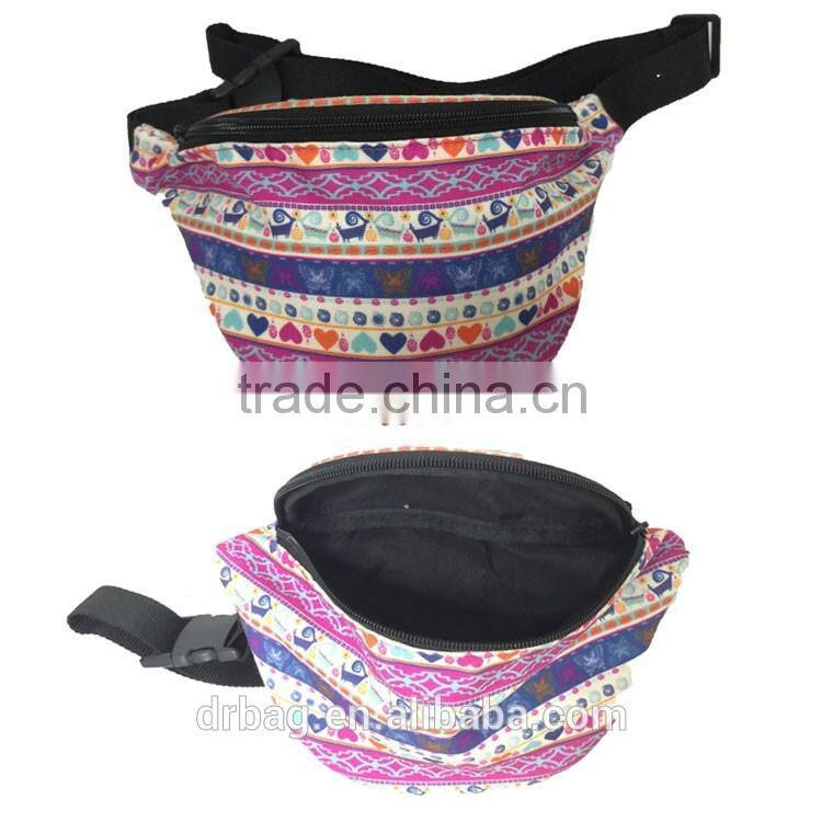 Enrich Sports Running Waist Fanny Pack Belt Bag with Two Bags