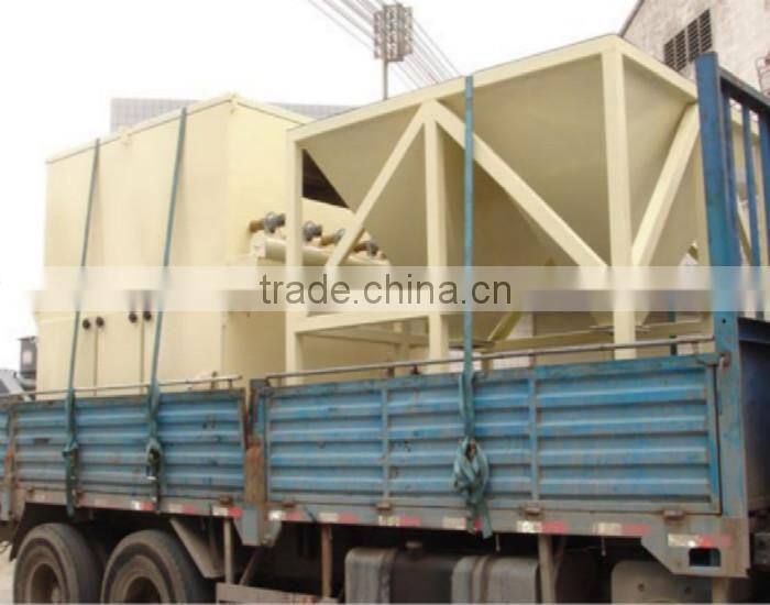 Cold slag removing bag house dust collector