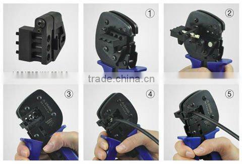 Solar PV Crimping/Cutting/Stripping for MC3/MC4/Tyco connectors of 2.5-6.0mm2