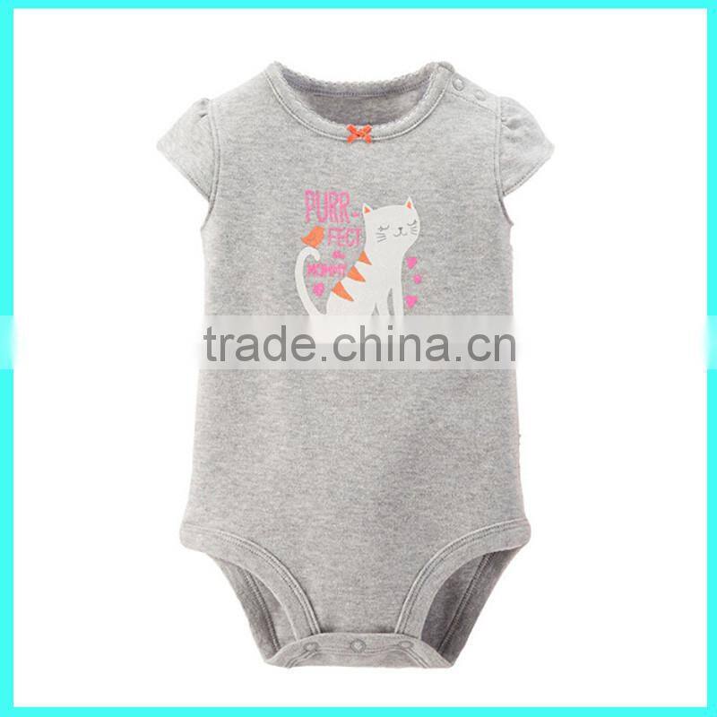 Hot sale fashion stylish infant white adult baby romper shipping from china