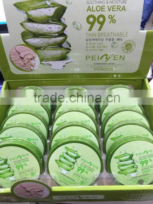 High Quality Korea Aloe Mineral Waterproof Face Makeup Powder,Concealer Pressed Powder Foundation