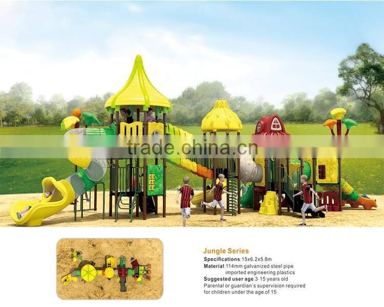 Safety And Wonderful Ground Exercise Equipment For Kids Play Centre