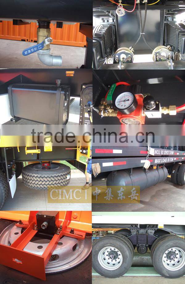 CIMC Van Body Truck Cargo Strong Box Semi Trailer