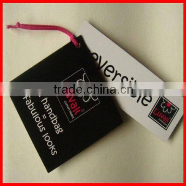 Good Quality customized Shoe Brand printed Hang Tags Design Wholesale
