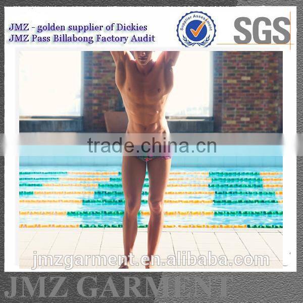 fire printing on boxer shorts for men cotton spandex oem/men swimwear