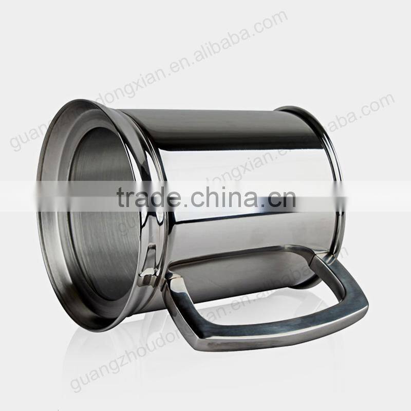 Stainless steel double wall customized coffee mug
