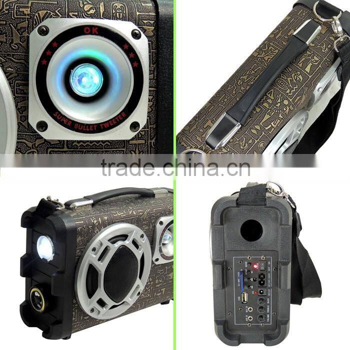 2015 new-designed 5 inch protable speaker with BT