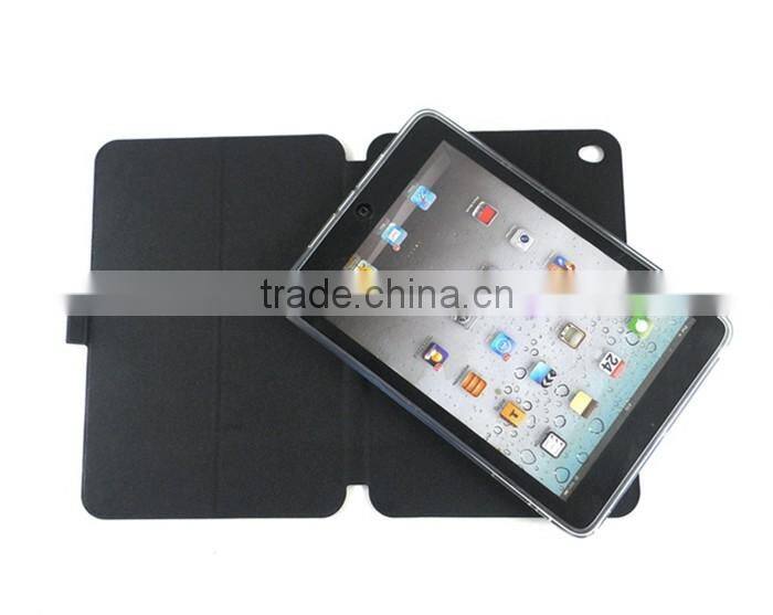 business style color TPU clear back soft shell cover for ipad mini mix color tablet case