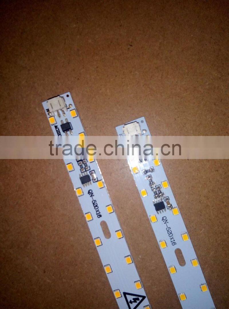 High quality SMD 2835 76LED AC 110V 220V LED strip light
