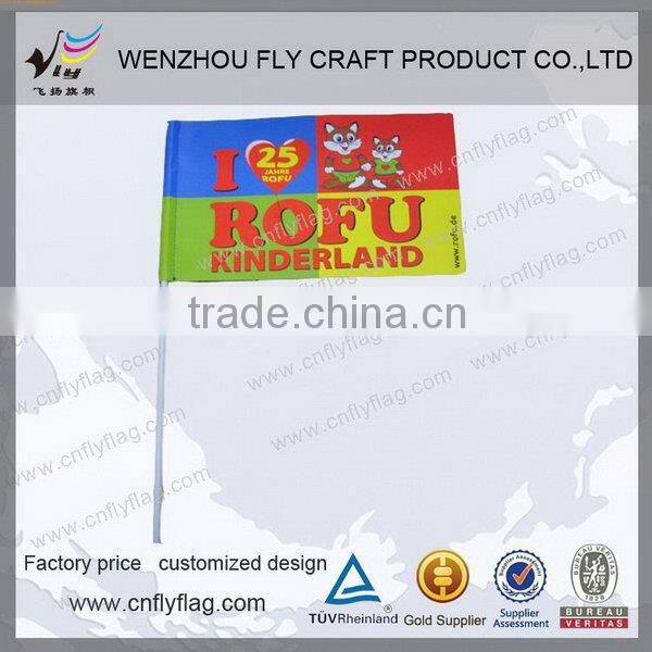 Durable best-Selling small hand flag banners