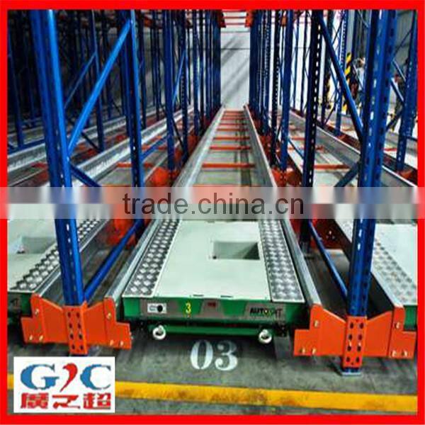 Electric Rail Guided Vehicle for Warehouse Storage