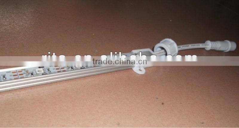 1M long WS2811 built-in 5050 SMD 32LEDs led digital bar light,DC5V input,waterproof,U type alu shell