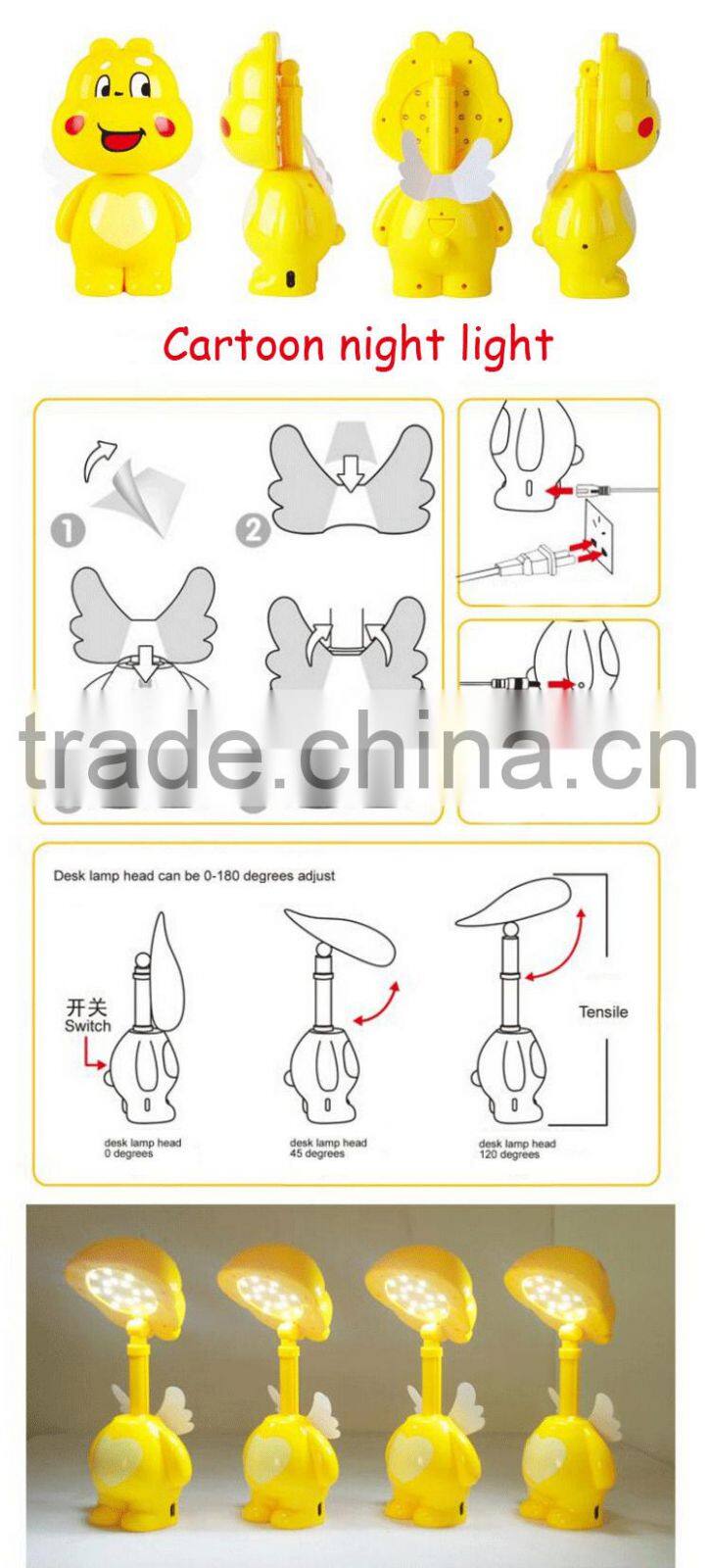 Church anniversary gift swing arm bankers desk lamp