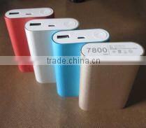 6600mAh power bank, metal housing,Dual USB output, FS306 power bank