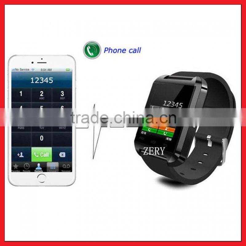 New Arrival android wrist watch smartphone,Bluetooth watch with pedometer with step counter