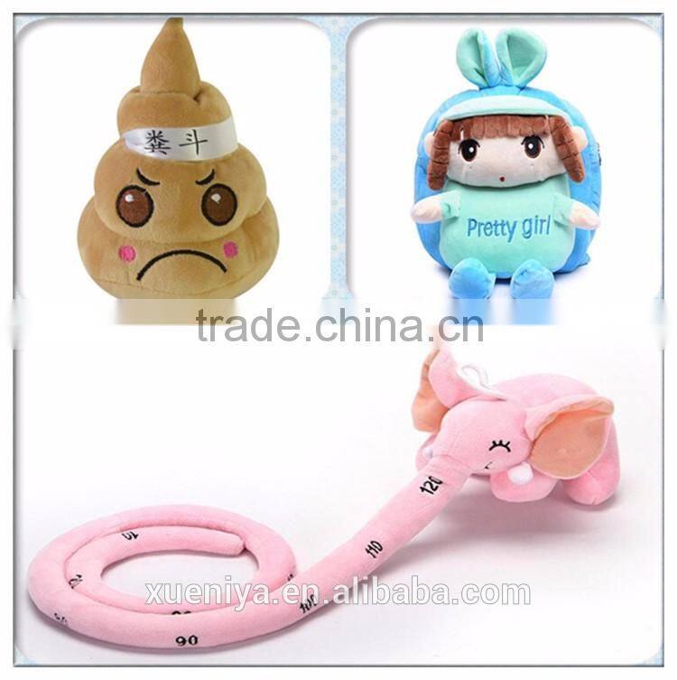 China Supplier Stuffed Knock Back Custom Cartoon Plush Massage Stick