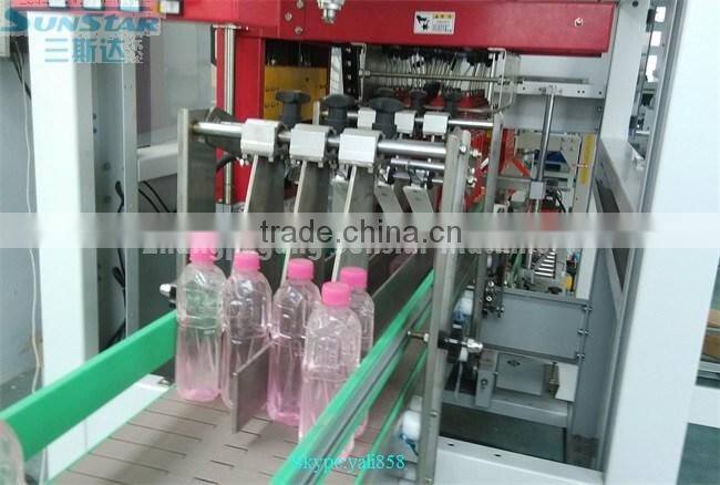 2016 New develp automatic lined carton machine for bottled drink beer shampoo or canned beer juice