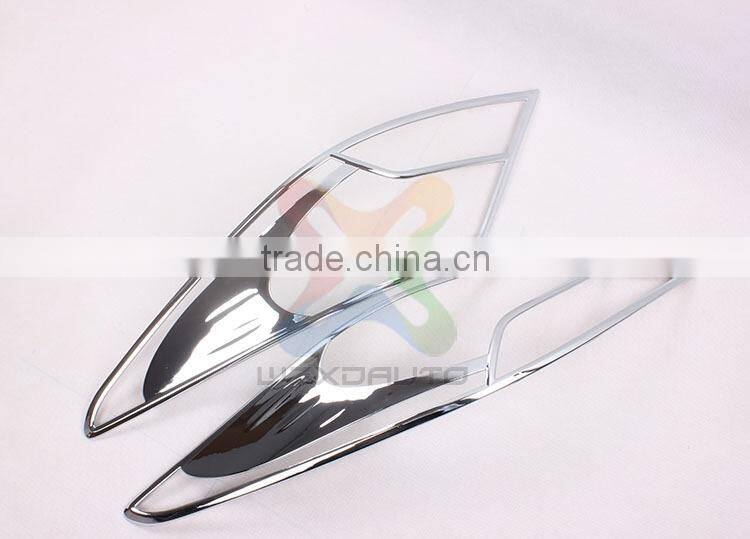 SET CHROME REAR TAIL LIGHT LAMP COVER TAIL LAMP COVER FOR VERNA 2010-2013