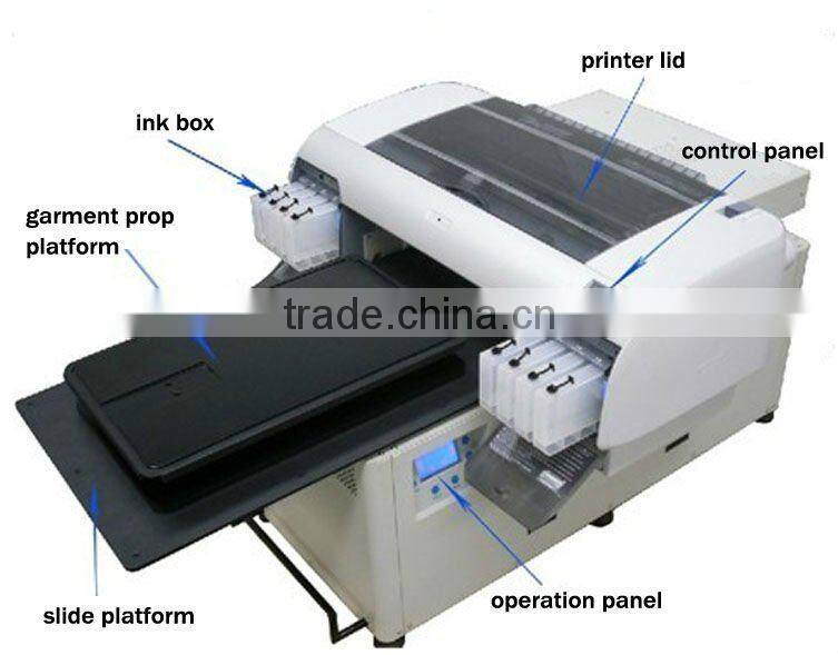 Digital UV Flatbed Printer T-Shirt