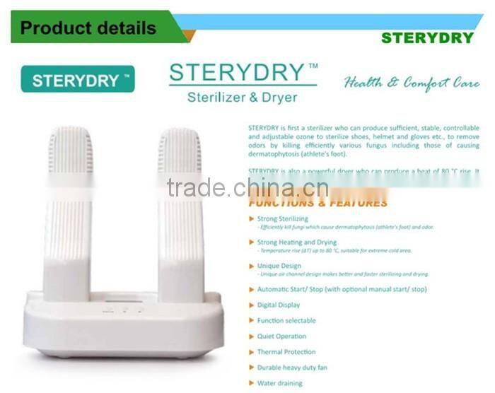 Household appliace shoe dryer